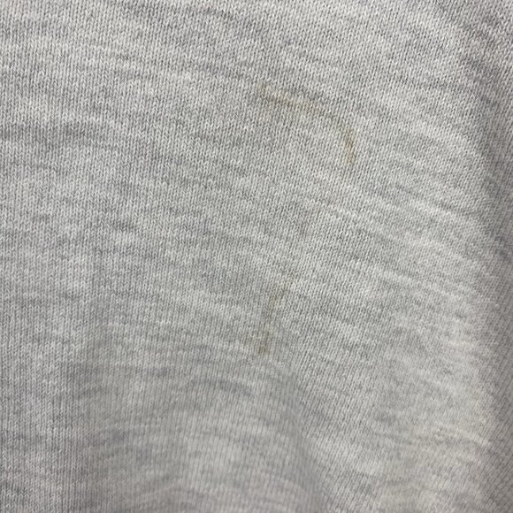 LL Bean Vintage Pullover Turtleneck Heavy Shirt Gray Purple Stripe 80's Mens M - Picture 4 of 6